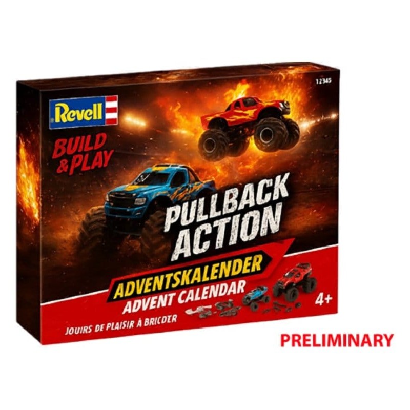 Revell calendrier de l´avent Pullback Action Monster Truck