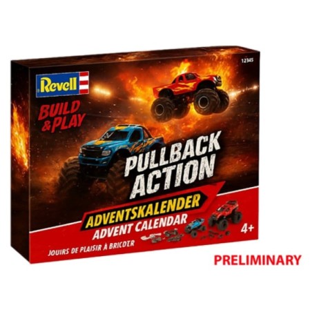 Revell calendrier de l´avent Pullback Action Monster Truck