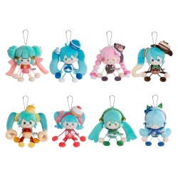 Hatsune Miku présentoir boîte-mystère mini peluches 8 cm Display (6)