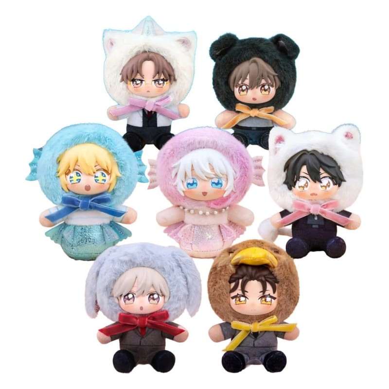 The Falling Merman présentoir boîte-mystère peluches à visage en vinyle 10 cm Display (6)