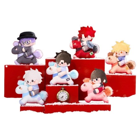Link Click présentoir boîte-mystère mini peluches Ride on Dreams 13 cm Display (6)