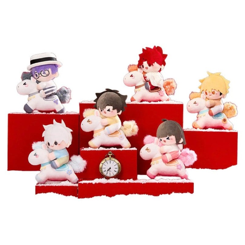 Link Click présentoir boîte-mystère mini peluches Ride on Dreams 13 cm Display (6)