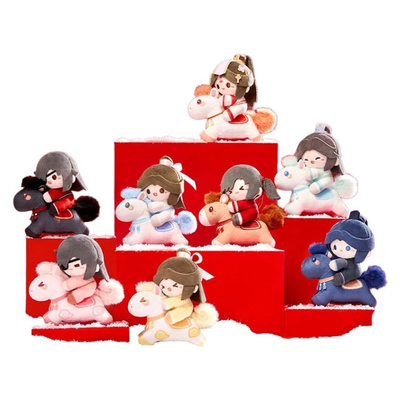 Heaven Official's Blessing présentoir boîte-mystère mini peluches Ride on Dreams 13 cm Display (6)