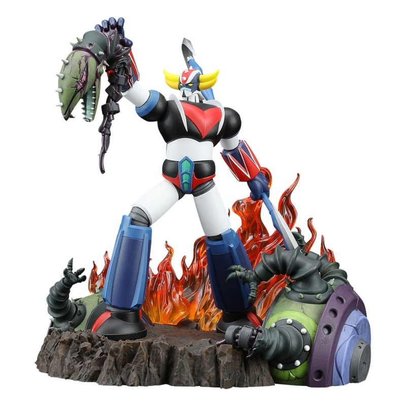 Grendizer statuette PVC Scene Selection 01 Grendizer a cry of Victory 14 cm    