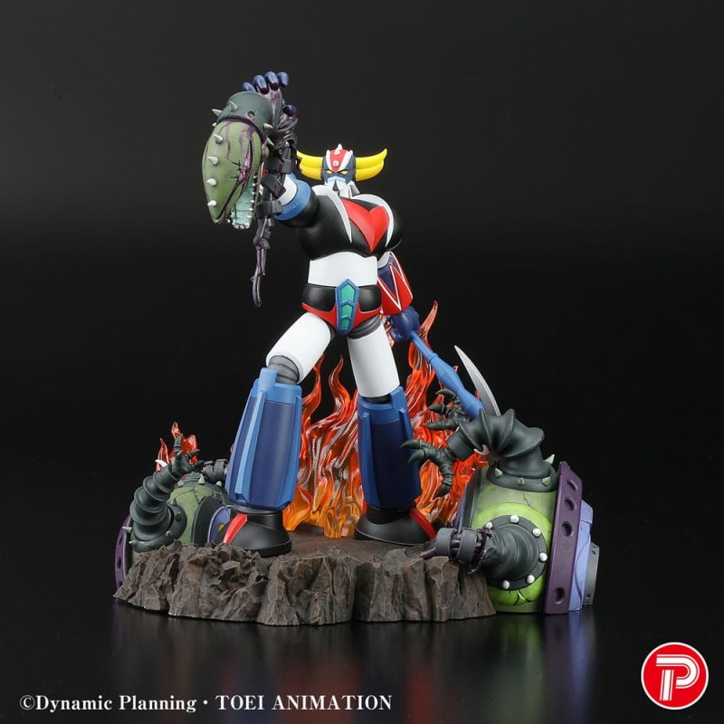 Grendizer statuette PVC Scene Selection 01 Grendizer a cry of Victory 14 cm    