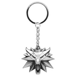 The Witcher 3 Porte-clés Wolf Medallion