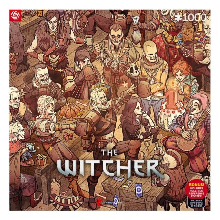 The Witcher puzzle Birthday (1000 pièces)