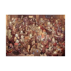 The Witcher puzzle Birthday (1000 pièces)