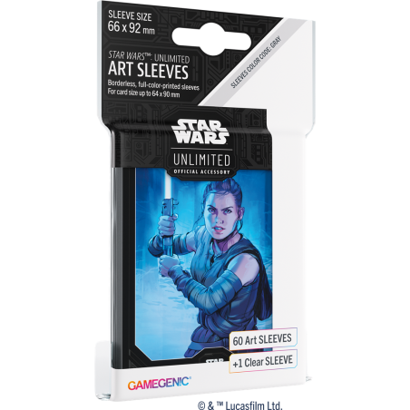 Gamegenic - Star Wars: Unlimited - Kunst Sleeves - Rey | 4251715415696