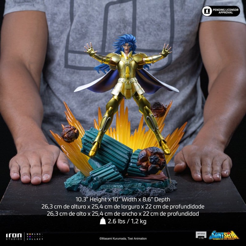 Saint Seiya statuette 1/10 Art Scale Gemini Saga 26 cm