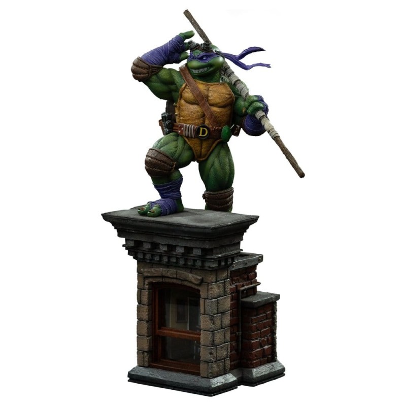 Tortues Ninja statuette 1/10 Art Scale Donatello Unleashed 32 cm
