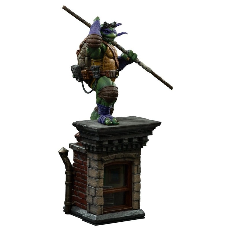 Tortues Ninja statuette 1/10 Art Scale Donatello Unleashed 32 cm