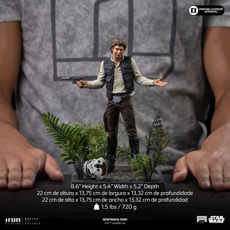 Star Wars statuette 1/10 Art Scale Han Solo (Episode VI) 22 cm