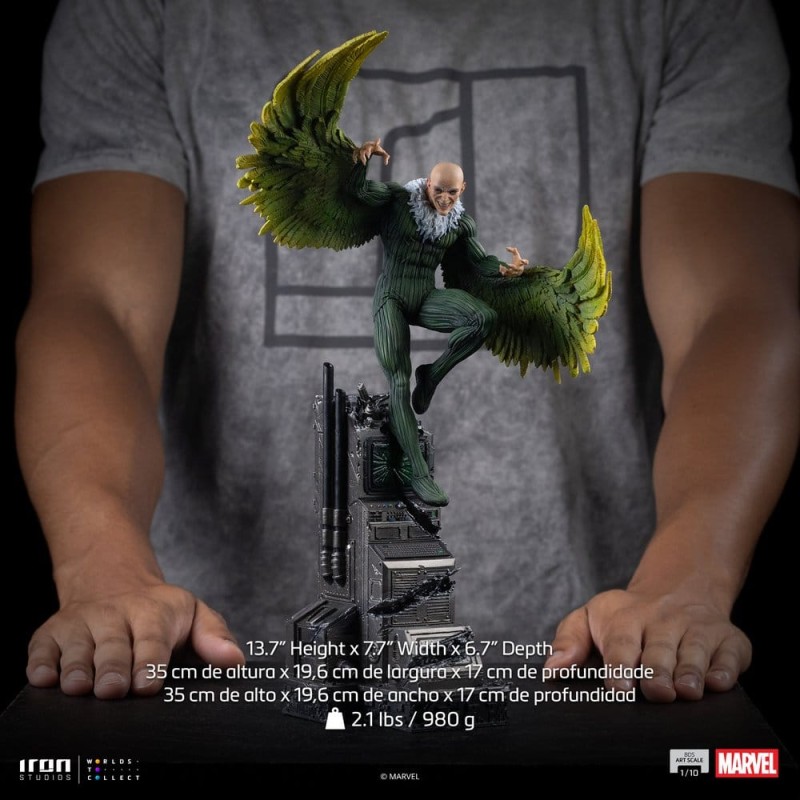 Marvel Comics statuette 1/10 BDS Art Scale Vulture (Spider-Man vs Villains Diorama) 35 cm