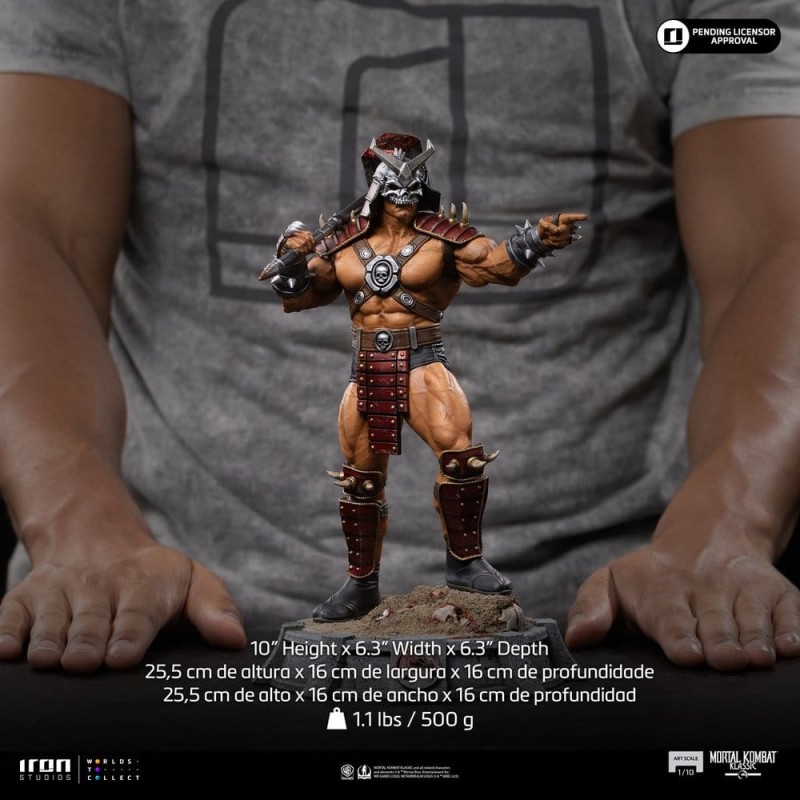 Mortal Kombat statuette 1/10 Art Scale Shao Khan 26 cm