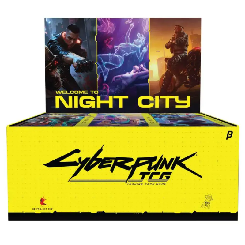 Cyberpunk TCG - Welcome To Night City - Booster Display (24 Packs) - FR