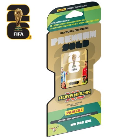 Panini Adrenalyn XL - Fifa World Cup 26 - Blister Premium Gold