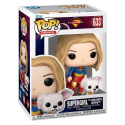 Supergirl (2026) POP! Heroes Vinyl figurine Supergirl with Puppy Krypto 9 cm