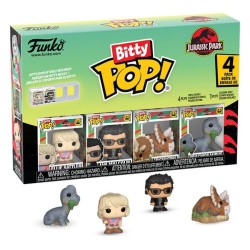 Jurassic Park pack 4 figurines Bitty POP! Vinyl Triceratops 2,5 cm
