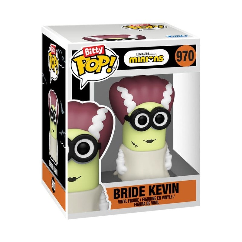 Minions Bitty POP! Vinyl figurines Bride Kevin & Eye, Matie 2 cm