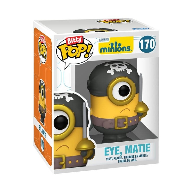 Minions Bitty POP! Vinyl figurines Bride Kevin & Eye, Matie 2 cm