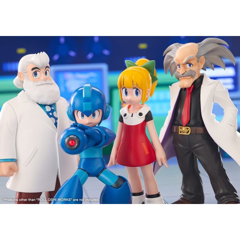 Mega Man Oshi Works PVC Figure Roll 19 cm