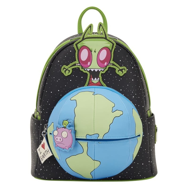 Nickelodeon by Loungefly Mini Backpack Invader Zim Glow