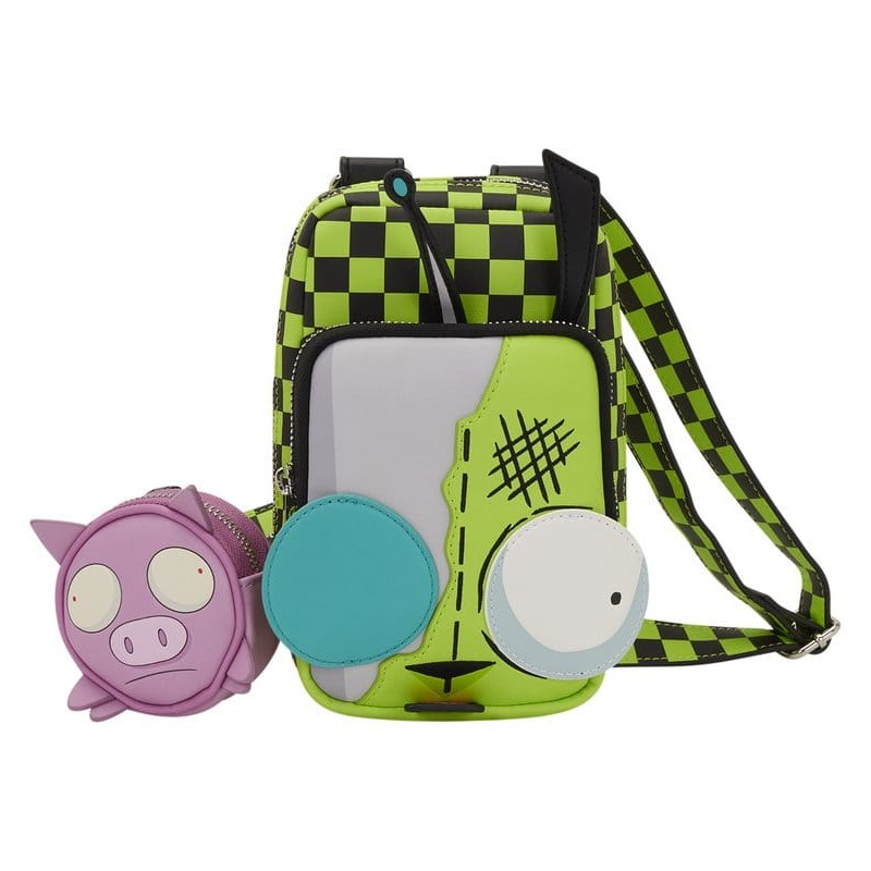 Nickelodeon by Loungefly sac à bandoulière Invader Zim Gir Cellphone