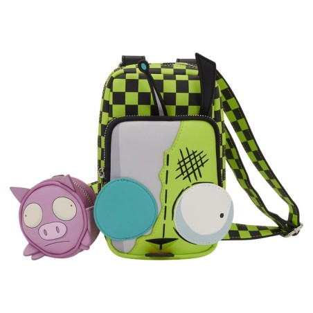 Nickelodeon by Loungefly sac à bandoulière Invader Zim Gir Cellphone