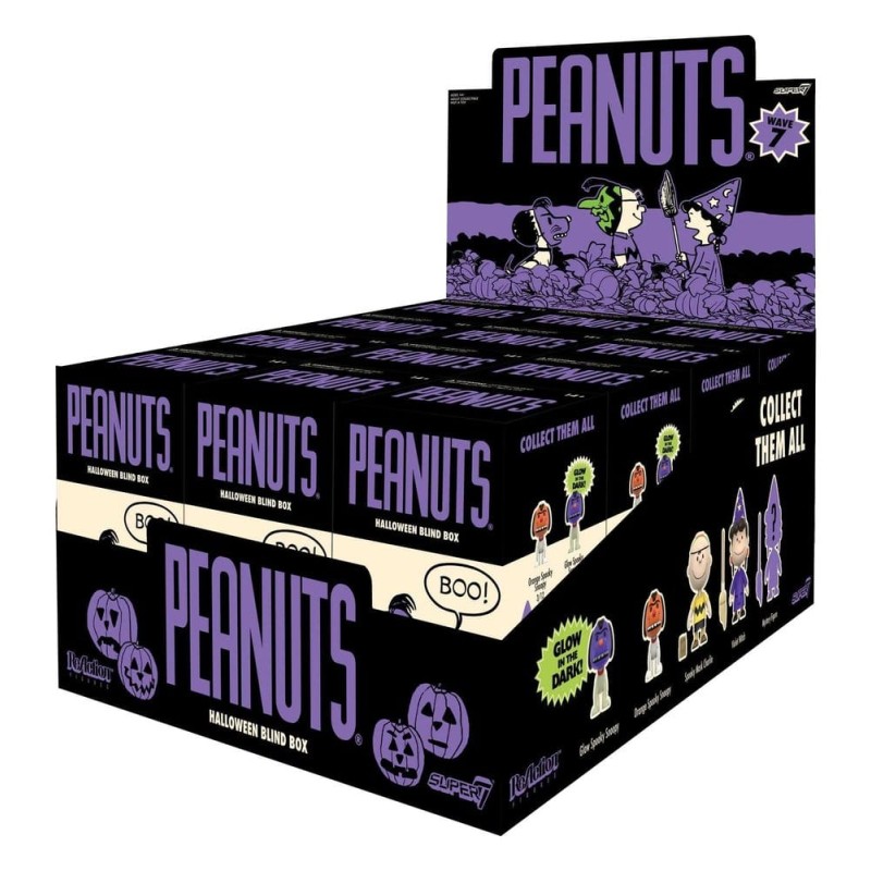 Peanuts Action Figure Blind Box Wave 7 Display (12)