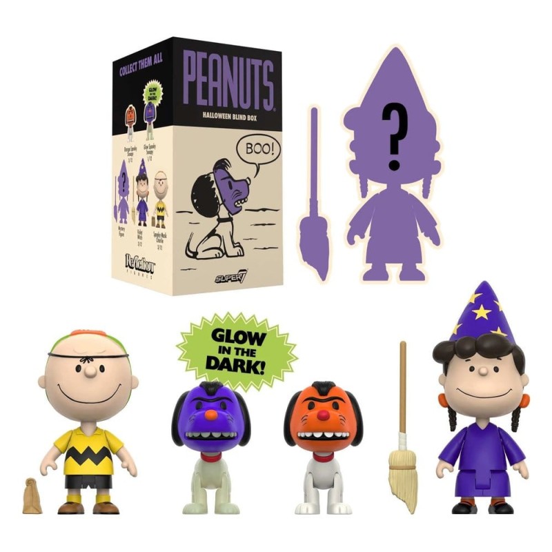 Peanuts Action Figure Blind Box Wave 7 Display (12)