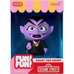 1, Rue Sésame figurine Soft Vinyl Fun! Fun! Wave 01 - Count von Count 18 cm