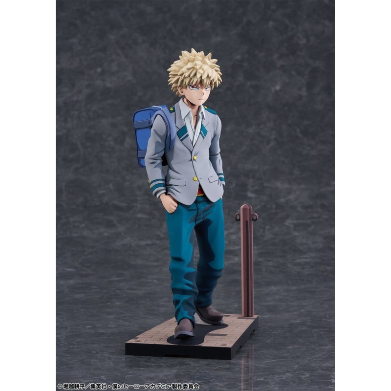 My Hero Academia PVC Figure 1/8 Katsuki Bakugo U.A. High School Uniform 2Dimensioning version 23 cm