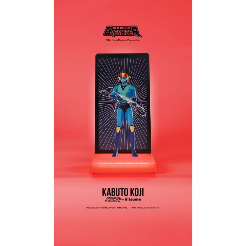 Grendizer Neon Figure 1/9 Kabuto Koji - Alcor 25 cm