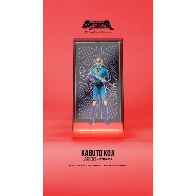 Grendizer Neon Figure 1/9 Kabuto Koji - Alcor 25 cm