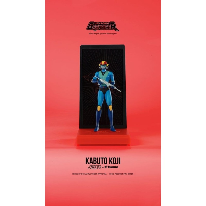 Grendizer Neon Figure 1/9 Kabuto Koji - Alcor 25 cm