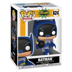 Batman 66 POP! Heroes Vinyl figurine Batman with Bomb 9 cm