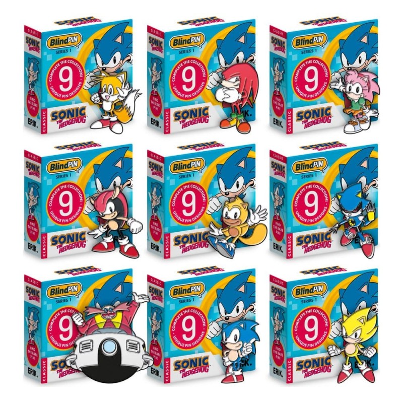 Sonic - The Hedgehog Pin's Série 1 Display (24)