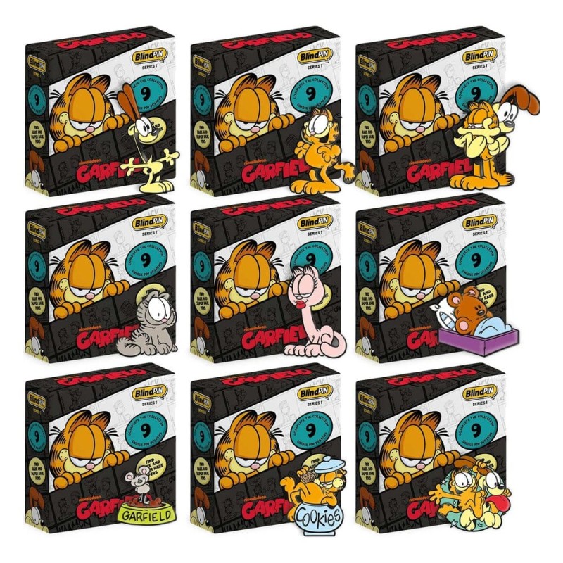 Garfield Pin's Série 1 Display (24)