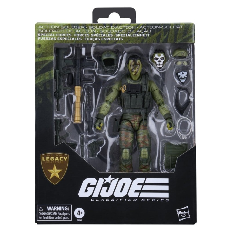 G.I. Joe Classified Series Legacy Collection figurine Action Soldier - Special Forces 15 cm