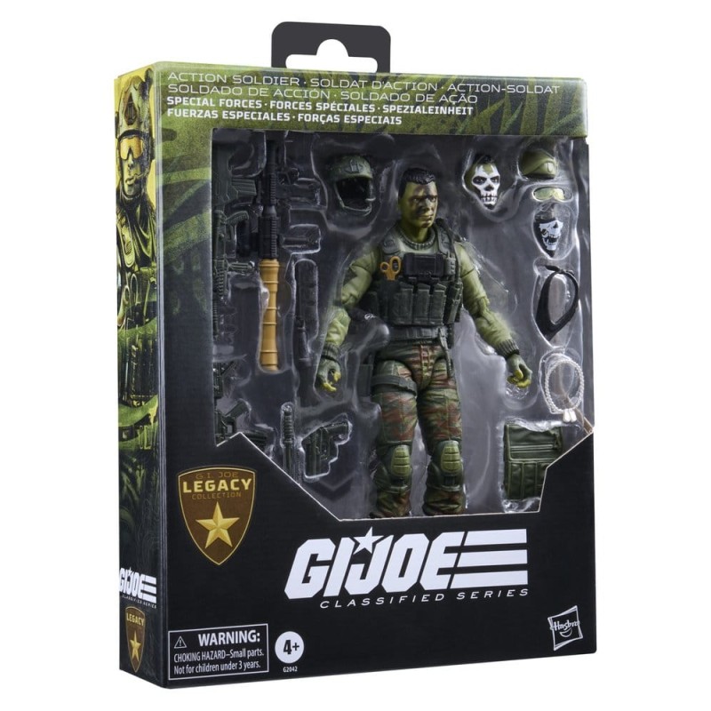 G.I. Joe Classified Series Legacy Collection figurine Action Soldier - Special Forces 15 cm