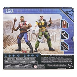 G.I. Joe Classified Series pack 2 figurines no.193 David "Red Dog" Taputapu & Varujan "Taurus" Ayvazyan 15 cm