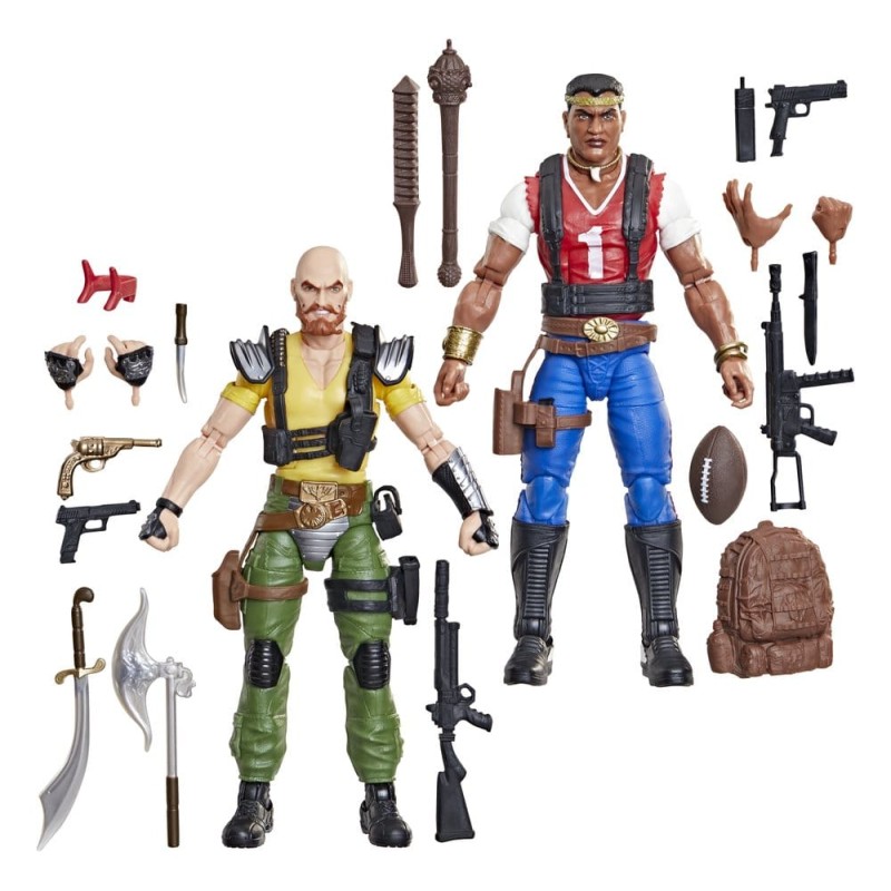 G.I. Joe Classified Series pack 2 figurines no.193 David "Red Dog" Taputapu & Varujan "Taurus" Ayvazyan 15 cm