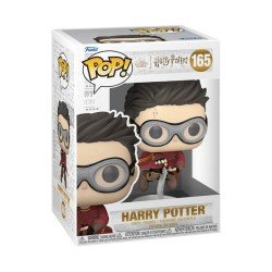 Harry Potter Figure Funko POP! Movies Vinyl Harry with Broom(Quidditch) 9 cm