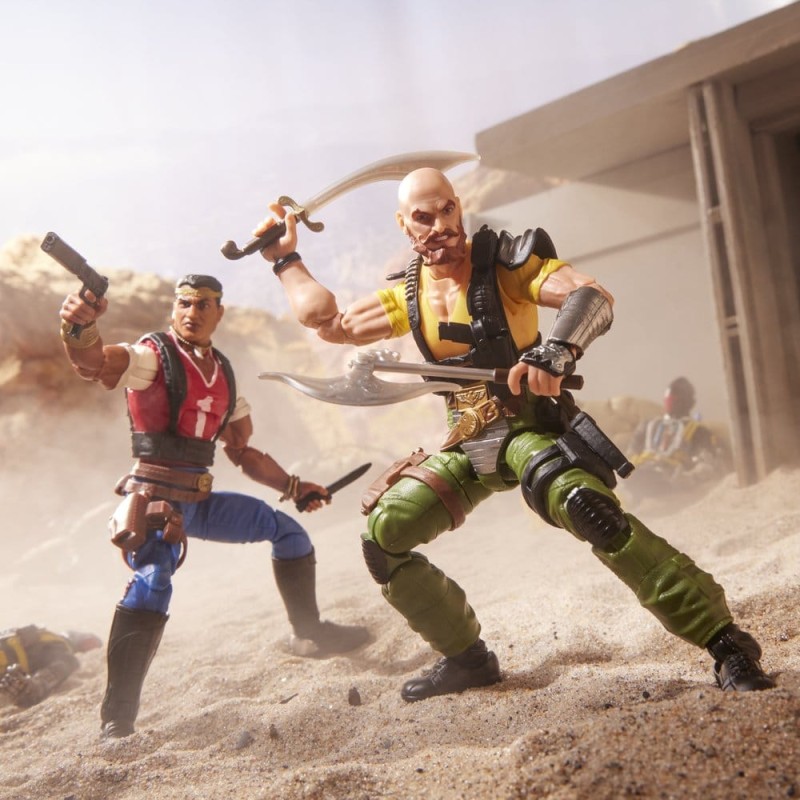 G.I. Joe Classified Series pack 2 figurines no.193 David "Red Dog" Taputapu & Varujan "Taurus" Ayvazyan 15 cm