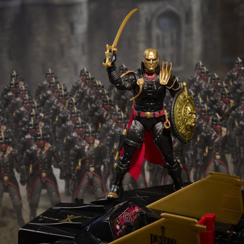 G.I. Joe Classified Series figurine et véhicule Set no.203 Destro & Iron Grenadier Despoiler 15 cm