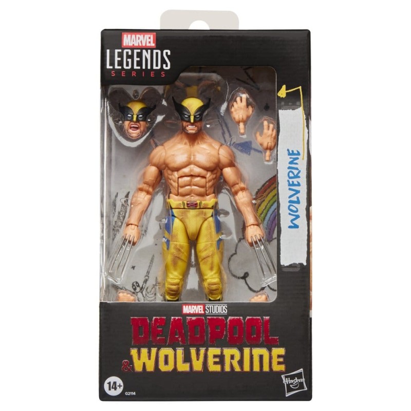 Deadpool & Wolverine Marvel Legends figurine Wolverine 15 cm