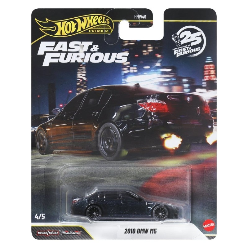 Fast & Furious Hot Wheels Premium assortiment véhicules Die-Cast 1/64 979P (10)