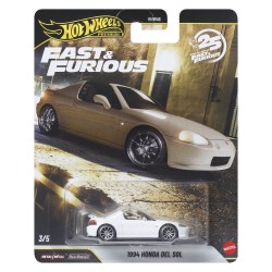 Fast & Furious Hot Wheels Premium Die-Cast Vehicles 1/64 979P Assortment (10)