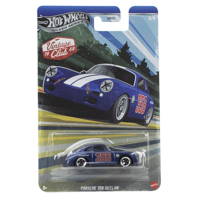 Hot Wheels Silver Series Die-Cast Vehicles 1/64 Vintage 979J Assortment (10)